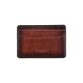 The "Atelier Evan" Card Holder – Burnished Tan Heritage Leather