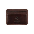 The "Reese" Ultra-Slim Card Holder – Heritage Brown Leather